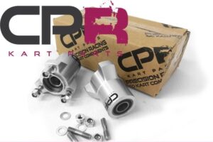 Front Wheel Hub Hubs PAIR suit 17mm Stub Axle Silver