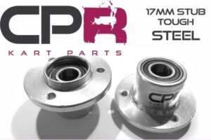 Front Wheel Hub Hubs PAIR suit 17mm Stub Axle TOUGH STEEL OFF-ROAD Model