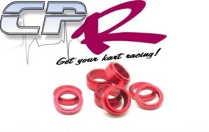 Wheel Spacer Washer Pack PK8 Anodised Red