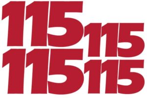 Number Pack 3 Digit - 6x Rear & 6x Side RED